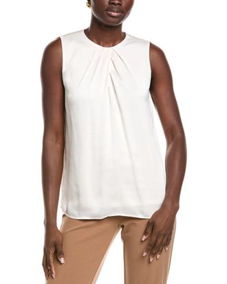 Anne Klein Textured Satin Top