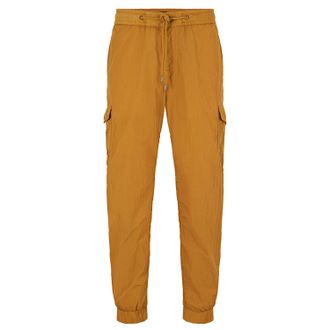 HUGO BOSS Mens Taberon Cargo Trousers in Beige - Size 28W/32L
