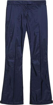 Miu Miu Pantalones de Tejido T&eacute;cnico - Sport - Mujer - Azul - S