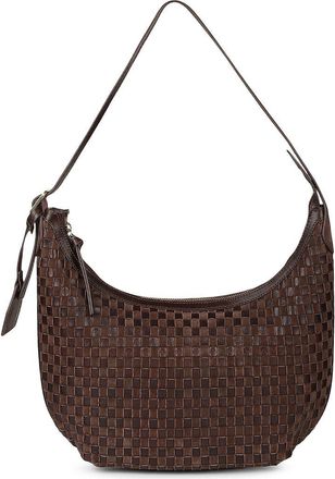 Raf&eacute; New York Large Alva Large Hobo in Chocolate at Nordstrom
