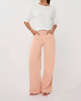 Esqualo Sleeve Twist Sweater In White