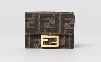 Fendi Portafoglio Micro Trifold Baguette Fendi