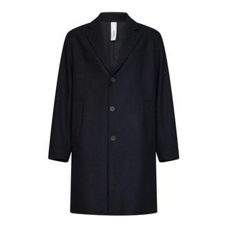 Hev&ograve; Uomo, Cappotti, Blu, M, new