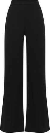 Maliparmi pressed-crease flared trousers - Black