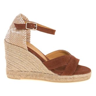 Castaner Bruna/8 Espadrille Wedge - female - Casta&ntilde;er - Wedges - Brown - 6 UK - Shoes