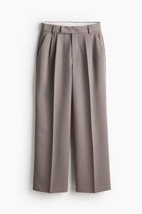 H&M Elegante Hose - Grau