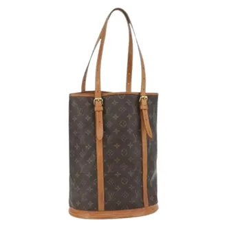 Louis Vuitton Pre-owned Bucket Bags, female, Brown, Size: ONE SIZE Pre-owned Vintage Bucket Bag