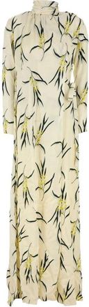 Del Core Kaftan Jurk - Dames - Maxi kleedjes - Veelkleurig - XS - Kleedjes
