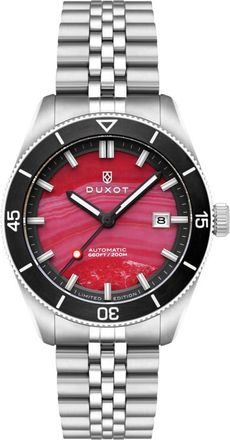 Duxot Pacifico Automatic Red Dial Mens Watch DX-2076-44