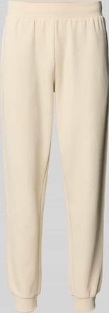 Emporio Armani Sweatpants aus Baumwoll-Mix in Sand, Gr&ouml;&szlig;e XXXL