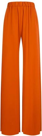 Andamane Lena Wide Pants - Dames - Wijde Broeken - Oranje - M - Polyester - Broeken