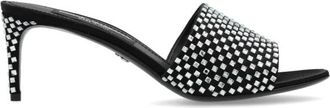 Dolce & Gabbana Sandalettes met hak Keira - Dames - Muiltjes - Zwart - 37 EU - Leer - Schoenen