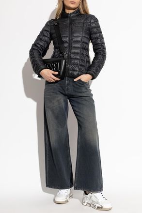 Diesel Insulated Jacket W-PILOT-FEM-WRD, Womens, Black