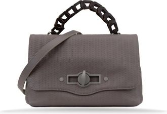 Zanellato Leren Schoudertas Girello - Dames - Handtassen - Bruin - ONE Size - Leer - Tassen