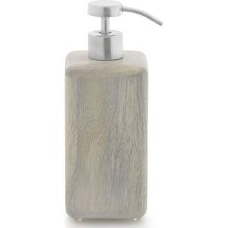 Kassatex Fiji Mango Wood Lotion Dispenser in White Wash at Nordstrom Rack