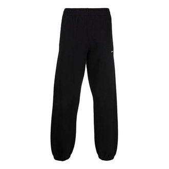 Off-white Mens Off-White FW21 Arrow Pattern Sports Pants/Trousers/Joggers Black OMCH029F21FLE0031084