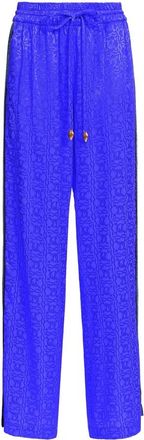 Just Cavalli Broek - Dames - Straight fit broeken - Blauw - XS - Broeken