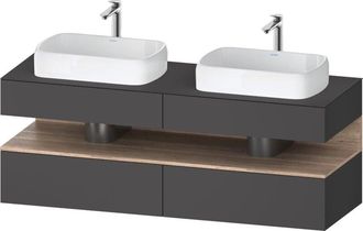 Duravit Qatego Consola Mueble Bajo Lavabo, 2 Extensiones, 2 - Duravit