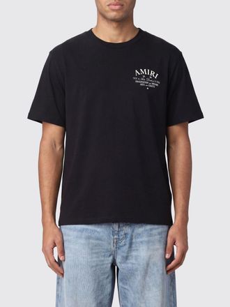 Amiri T-shirt in cotone con logo a contrasto