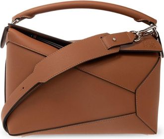 Loewe medium Puzzle tote bag - women - Leather - OS - Brown