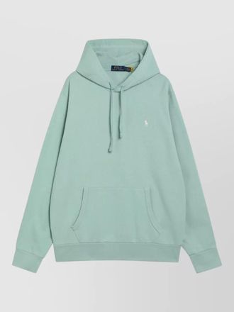 Polo Ralph Lauren hooded sweater kangaroo pocket ribbed trims