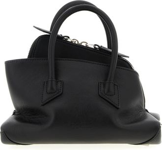 The Attico Black La Passeggiata Mini Satchel