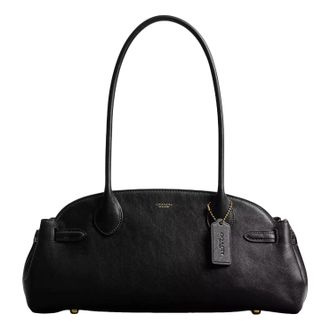 Coach (WMNS) COACH Empire Carryall Bag 34 Brass Black CCM57-B4BK