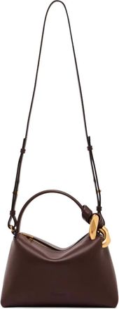 J.W.Anderson Borsa tote Corner piccola - Marrone