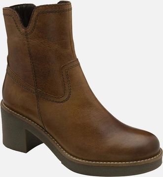 Ravel Womens Lawers Womens Heeled Ankle Boots - Brown - Size: 5