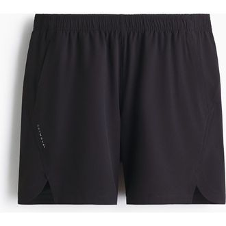 H&M Sports Shorts With Drymove in Black at Nordstrom, Size Xx-Large