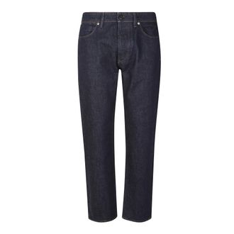 Stone Island J100005 Rechte Jeans - Heren - Regular Fit Jeans - Blauw - W33 - Katoen - Jeans