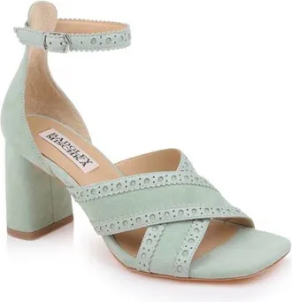 Badgley Mischka Yanni Ankle Strap Sandal in Green at Nordstrom, Size 8.5
