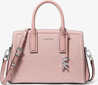 Michael Kors Laila Small Signature Logo Satchel