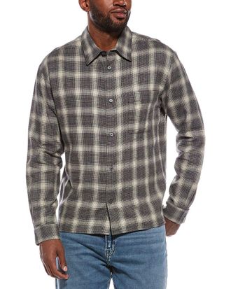 Frame Denim Frame Denim Straight Hem Plaid Shirt