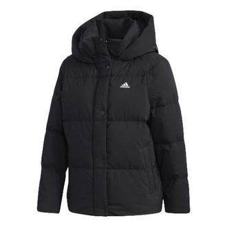 adidas (WMNS) adidas Down Puff Winter Jacket Asia Sizing Black EH3985