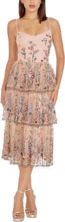 Dress The Population Dress The Population Loretta Midi Dress