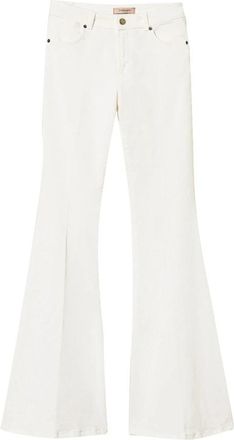 Twinset Bull Paw Pants - Dames - Flared Jeans - Grijs - W29 - Katoen - Jeans