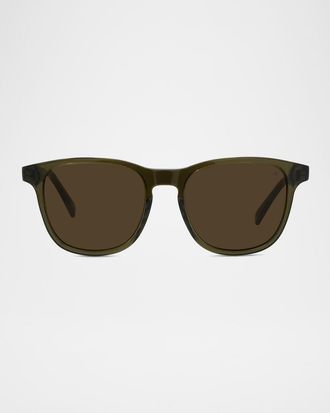 Vuarnet Men & apos;s Belvedere 03 Square Acetate Sunglasses
