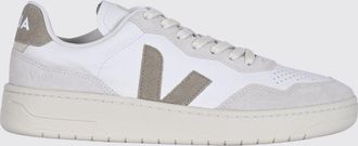 Veja Sneakers V-90 in pelle O. T. con punta traforata e logo a contrasto