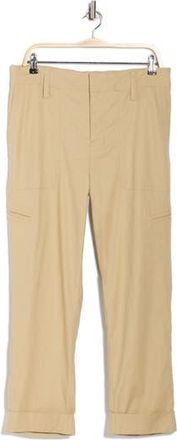 Vince Linen Blend Utility Pants in Cliff Side at Nordstrom Rack, Size X-Small