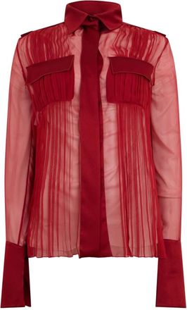 Alberta Ferretti Mujer, Blusas y Camisas, Rojo, Talla: S