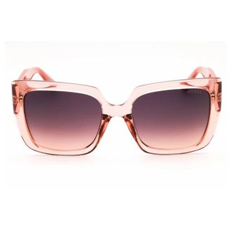 Guess Brown Gradient Square Ladies Sunglasses GU00200 72F 53