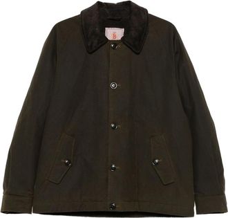 Baracuta Corduroy-collar Jacket