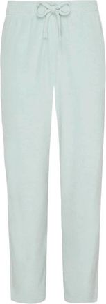 Vilebrequin Effen Herenbroek van Badstof - Heren - Sweatpants - Blauw - 2XL - Wol - Broeken