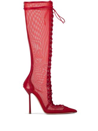 Le Silla 120mm Colette boots - Red