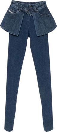 Diesel Dames, Jeans, Blauw, Maat: M