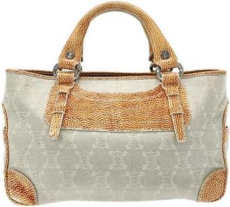 Celine Pre-owned Handbags, female, Multicolor, Size: ONE SIZE Pre-owned Canvas handbags
