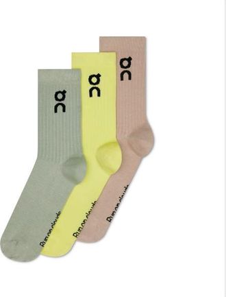 On Logo Sock High 3-Pack Multifunktionssocken - Unisex | bunt