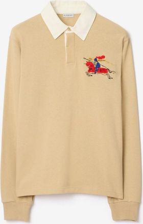 Burberry EKD Cotton Rugby Shirt, Size: XS
