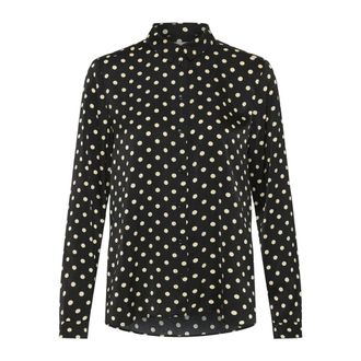 Inwear Overhemden, Dames, Zwart, 3Xl, Spaced Dots - 300177